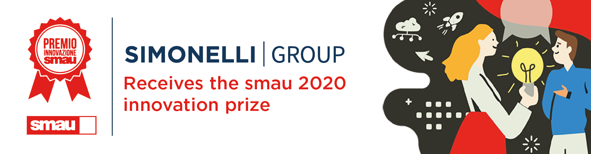Simonelli Group Receives The Smau 2020 Innovation Prize Simonelli Group Simonelli Group Receives The Smau 2020 Innovation Prize Simonelli Group